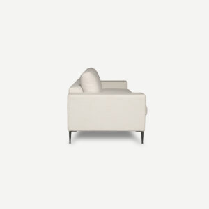 Studio sofa in cream fabric