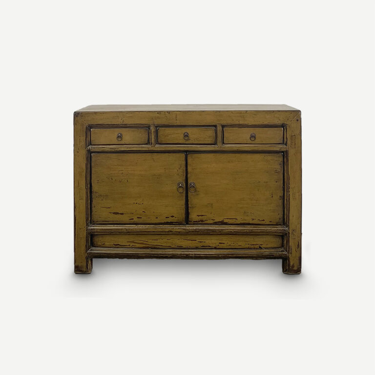 Vintage Lacquered Sideboard – Gold