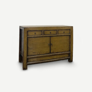 Vintage Lacquered Sideboard – Gold