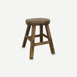 Blonded Round Stool