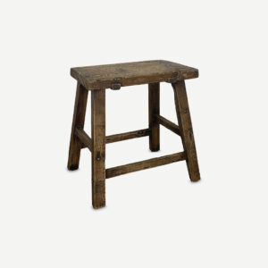 Elm Rectangle Stool #8